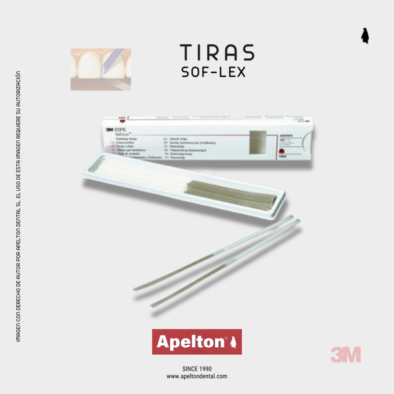 SOF-LEX 1954N POLISHING STRIPS (6 UNITS) 3M