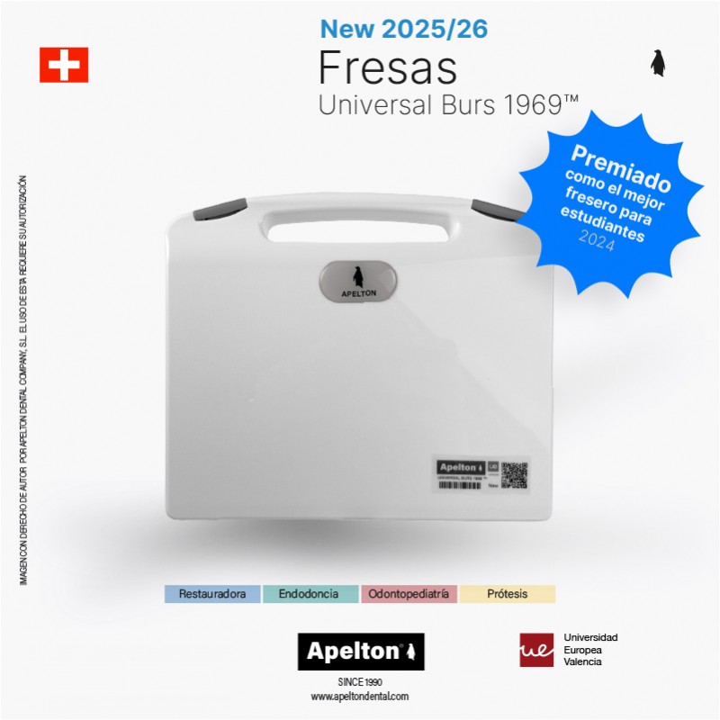 "UEV" 1969™ UNIVERSAL  BURS SET  APELTON