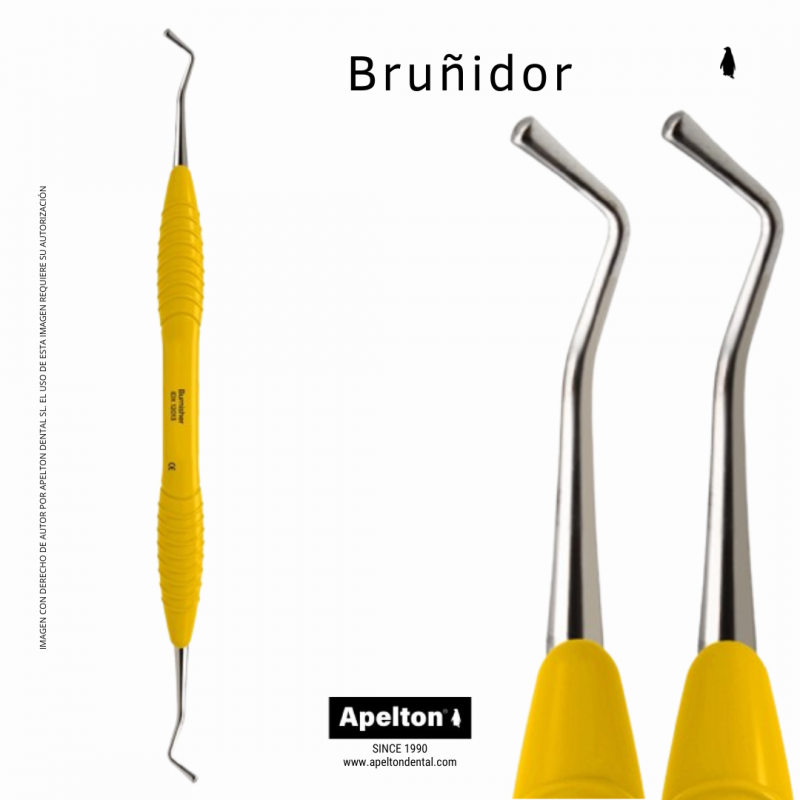 Bruñidor condensador para composite