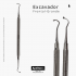 Excavador cucharilla corte frontal grande 2 mm MDMS