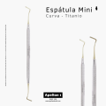 ESPÁTULA COMPOSITE MINI CURVA TITANIO MASTER
