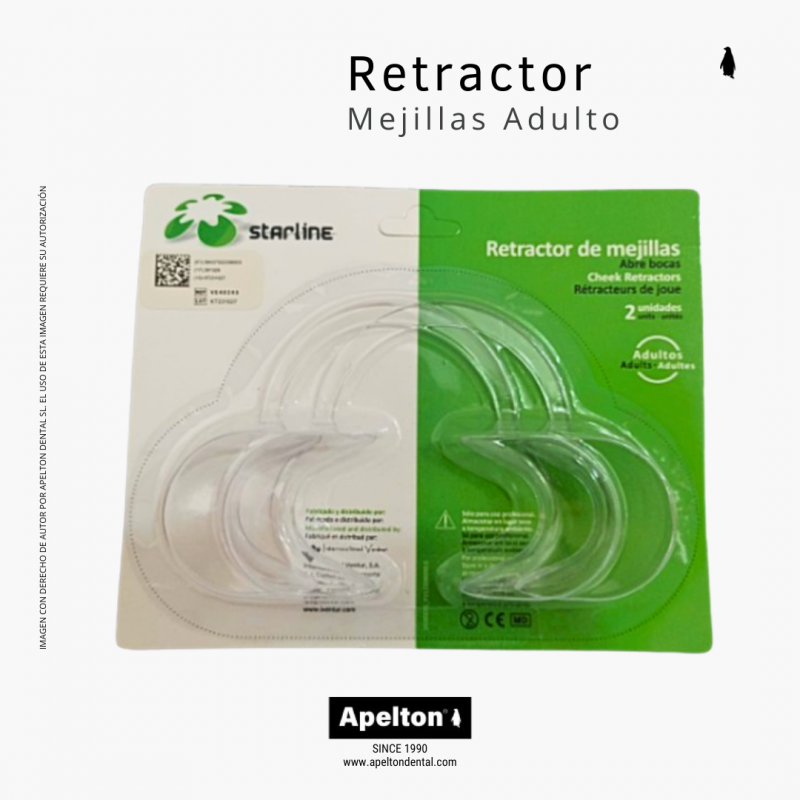 ADULT CHEEKS RETRACTORS STARLINE