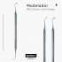 Instrumento modelador para composite W3 Hu-Friedy Silver