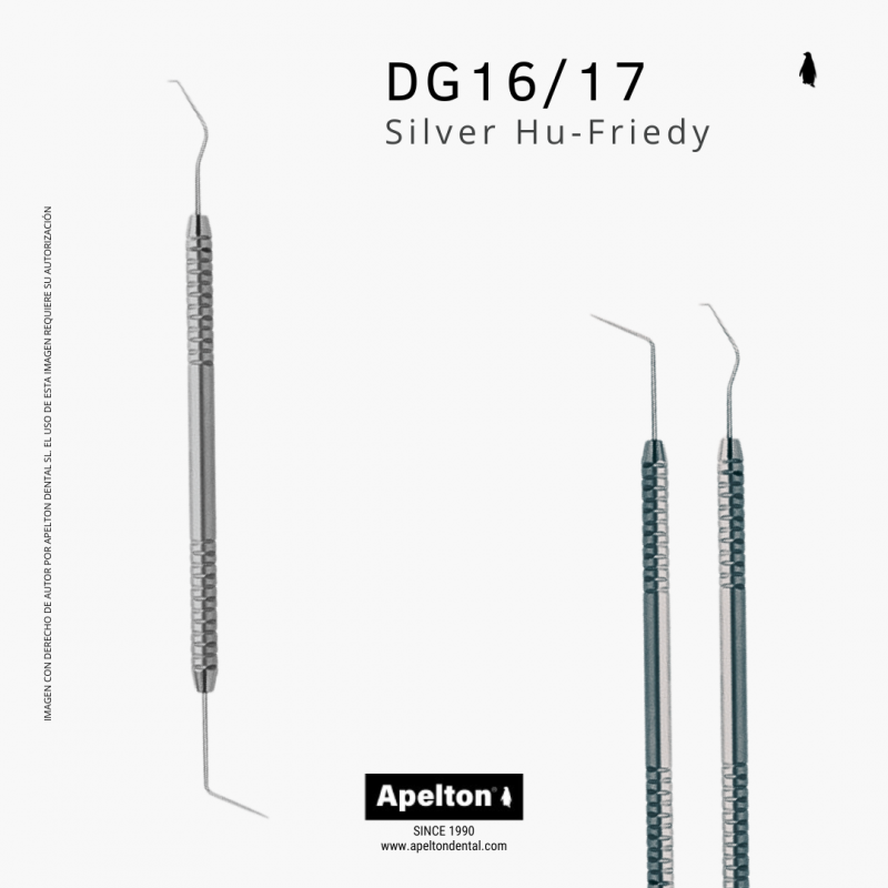 DG16/17  ENDODONTIC PROBE HU-FRIEDY SILVER