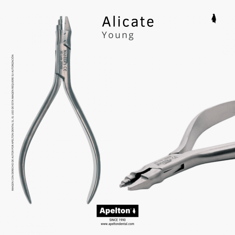 Alicate de Young 14 cm ortodoncia