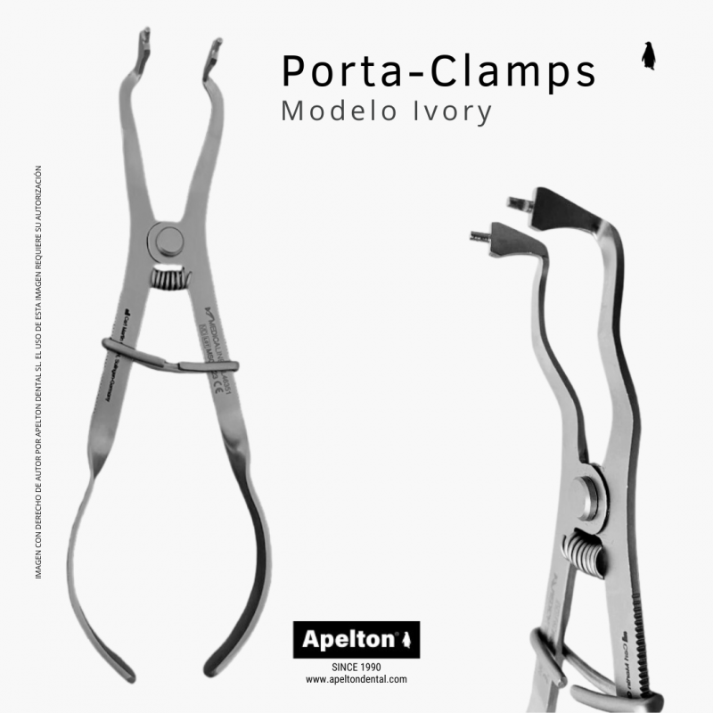 IVORY -TYPE CLAMP HOLDER  MEDICALINE