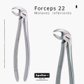FORCEPS 22 MOLARES INFERIORES MASTER SURGICAL