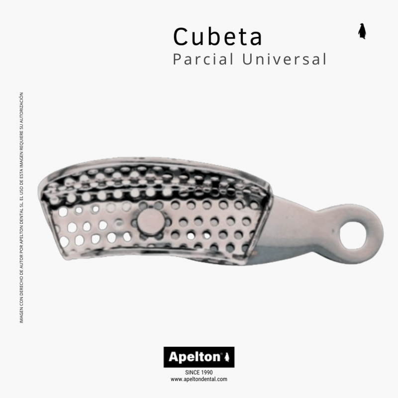 UNIVERSAL PARTIAL PERFORATED TRAY MASTER