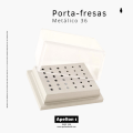 CAJA FRESAS 36 FG/CA METÁLICO LARIDENT