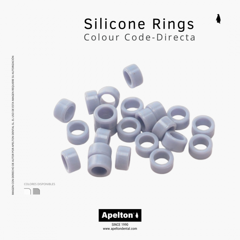 colour code rings, anillos o aros de silicona para identificar instrumental
