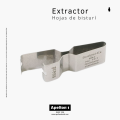 EXTRACTOR HOJA BISTURI SCALPEL-EX