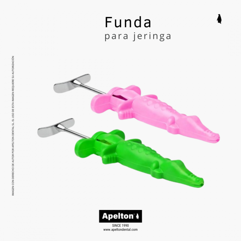 Funda para jeringa de anestesia niños