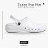 Zuecos Eva Plus antibacteriano blanco