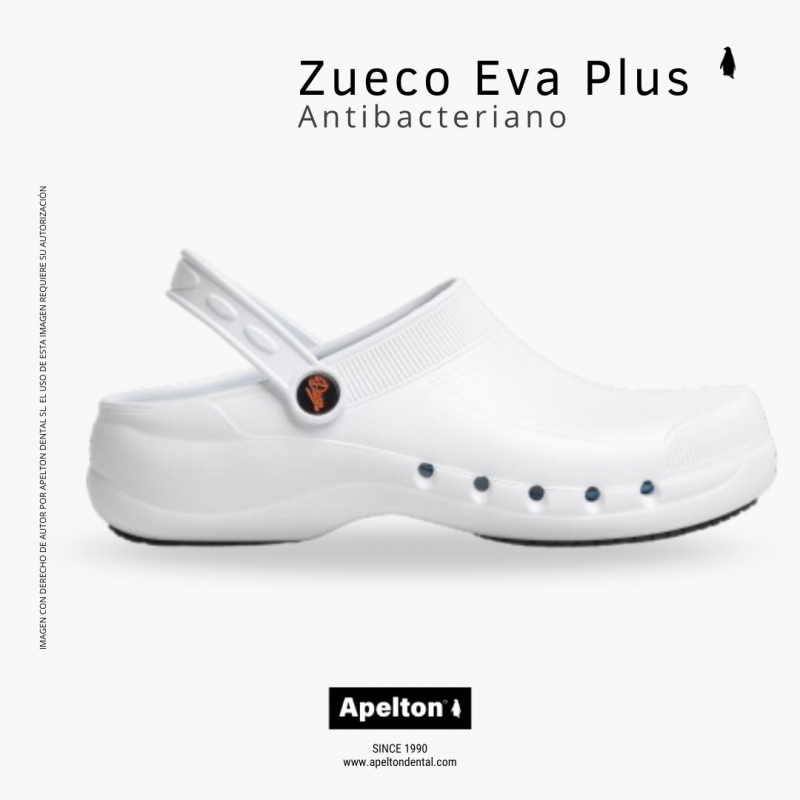 DIAN EVA PLUS ANTIBACTERIAL CLOGS
 white