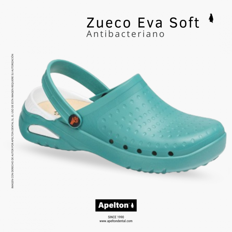 DIAN ANTIBACTERIAL EVA SOFT CLOGS GREEN