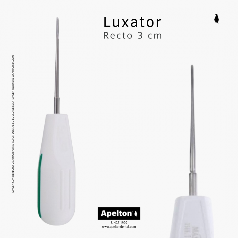 Luxador-Botador recto 3 mm Master Surgical