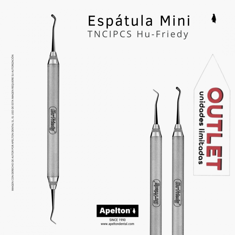 MODELADOR COMPOSITE TNCIPCS HU-FRIEDY ESPÁTULA MICRO MINI