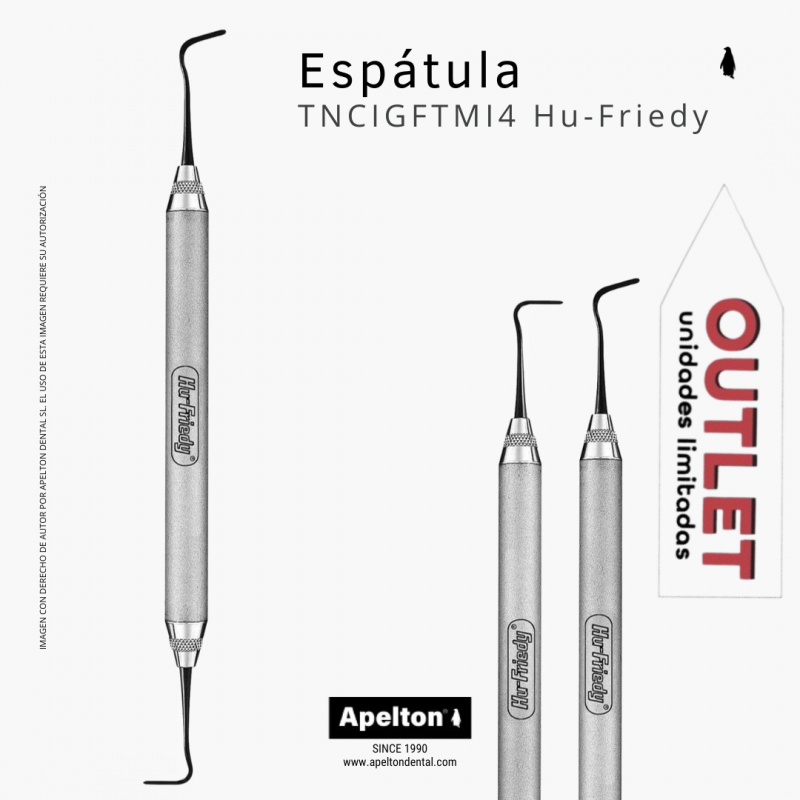 Espátula modelador composite TNCIFTMI4 Hu-Friedy