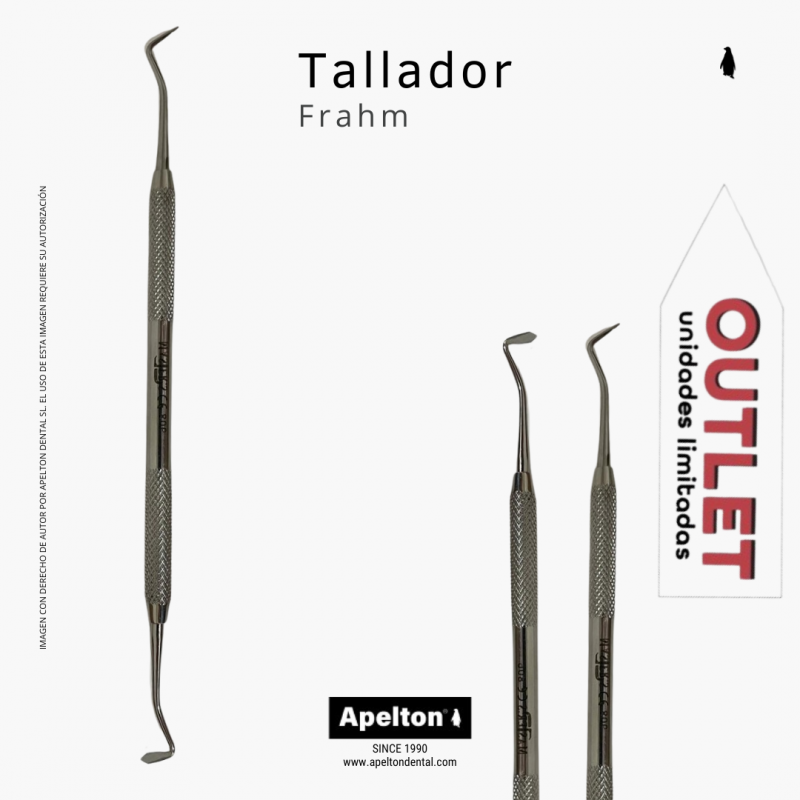 Tallador, recortador, cincel Frahm Master surgical