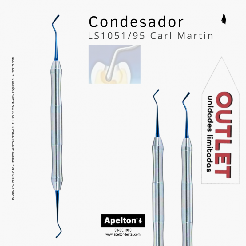 LS1051/95 DROP-SHAPED CONDENSER CARL MARTIN