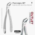 FORCEPS 87 CUERNO VACA ASA DENTAL