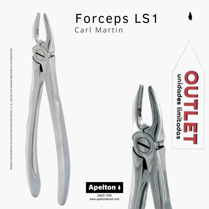 FORCEPS LS1 LIQUID STEEL CARL MARTIN