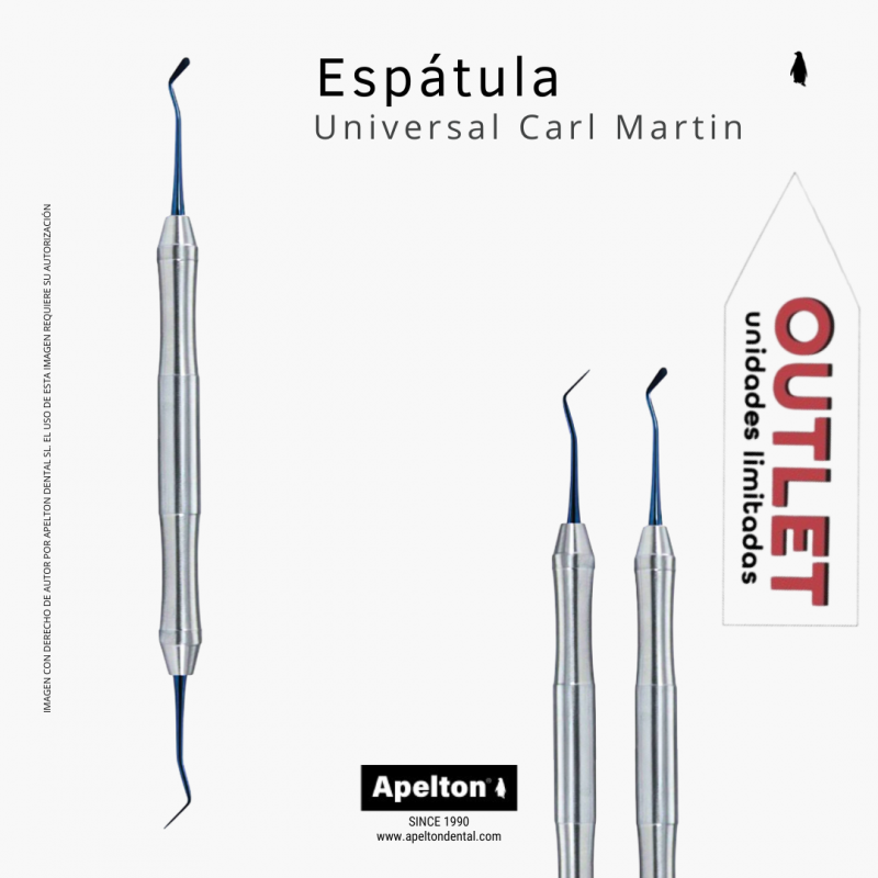 Espátula universal composite modelador LS1051/14 Carl martin