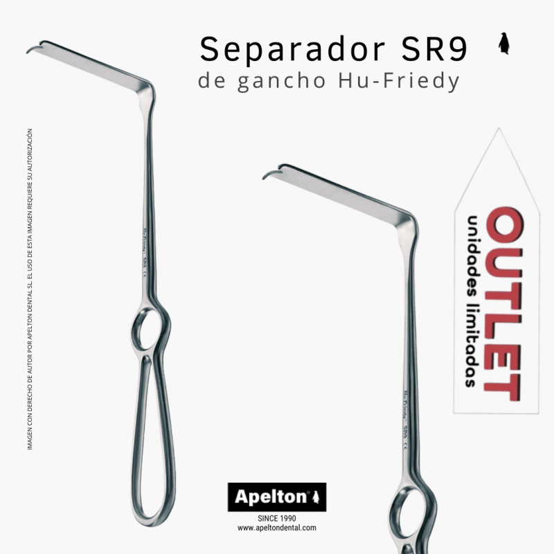 9 RAMUS SURGICAL RETRACTOR HU-FRIEDY