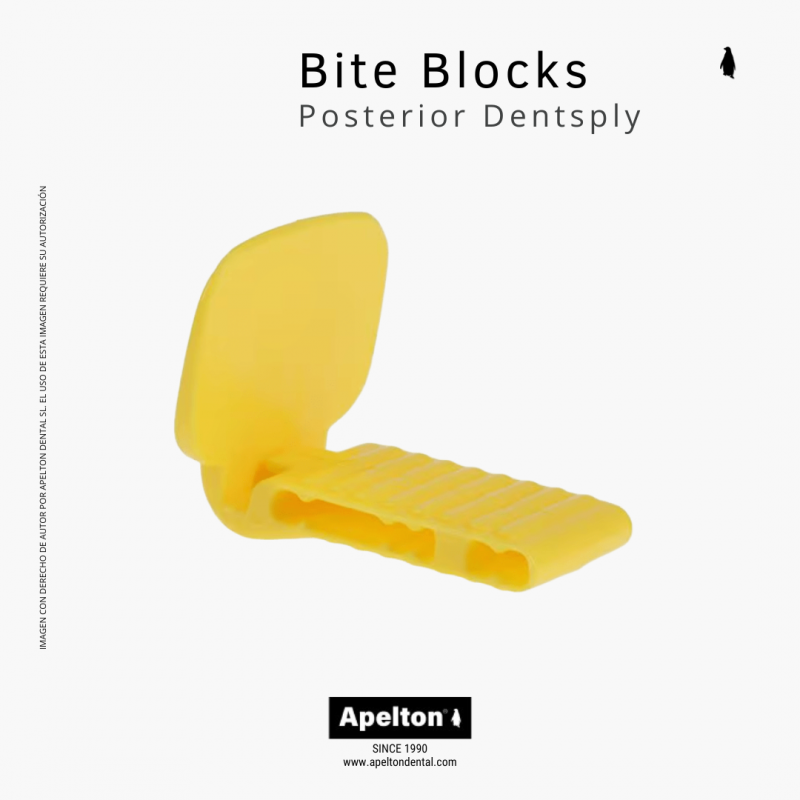 XCP BITEBLOCK POSTERIOR YELLOW  DENTSPLY
