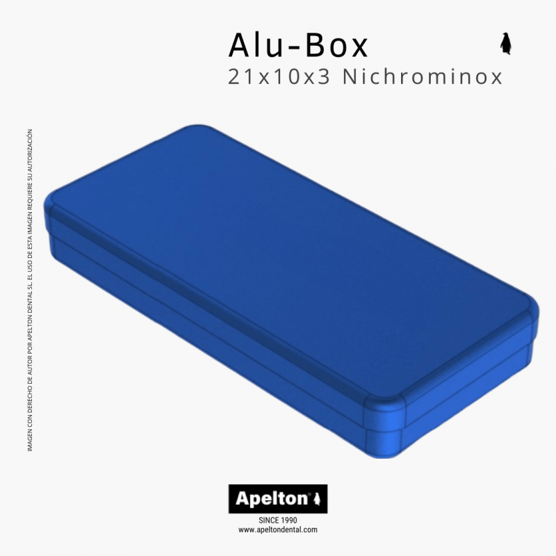 ALU BOX BLUE NICHROMINOX