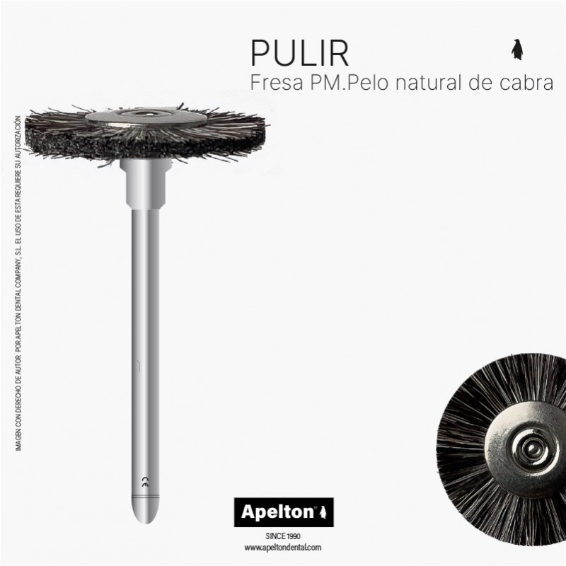 BRUSH NATURAL HARI  2120 (DARK) EDENTA