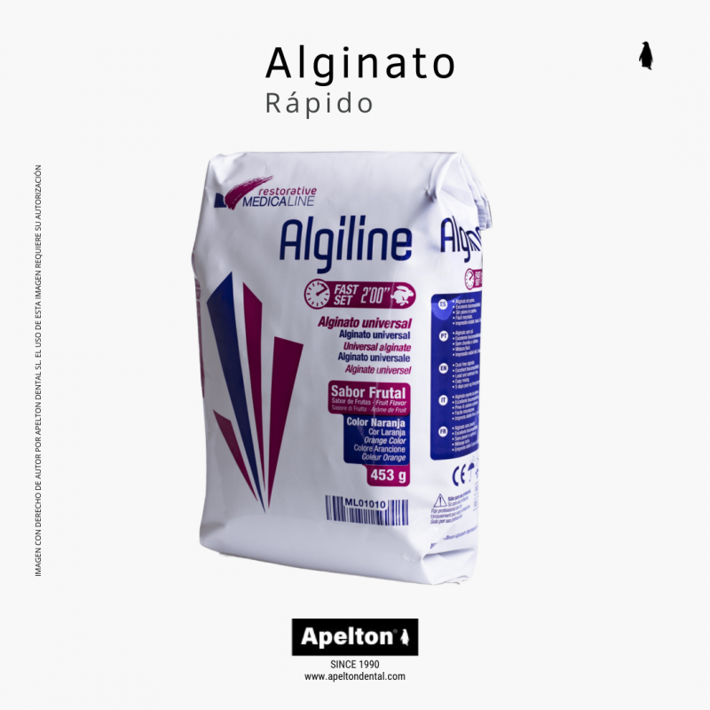 Alginato fraguado rápido MedicaLine Fast