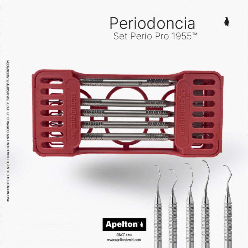 CURETTES SET PERIO PRO 1955