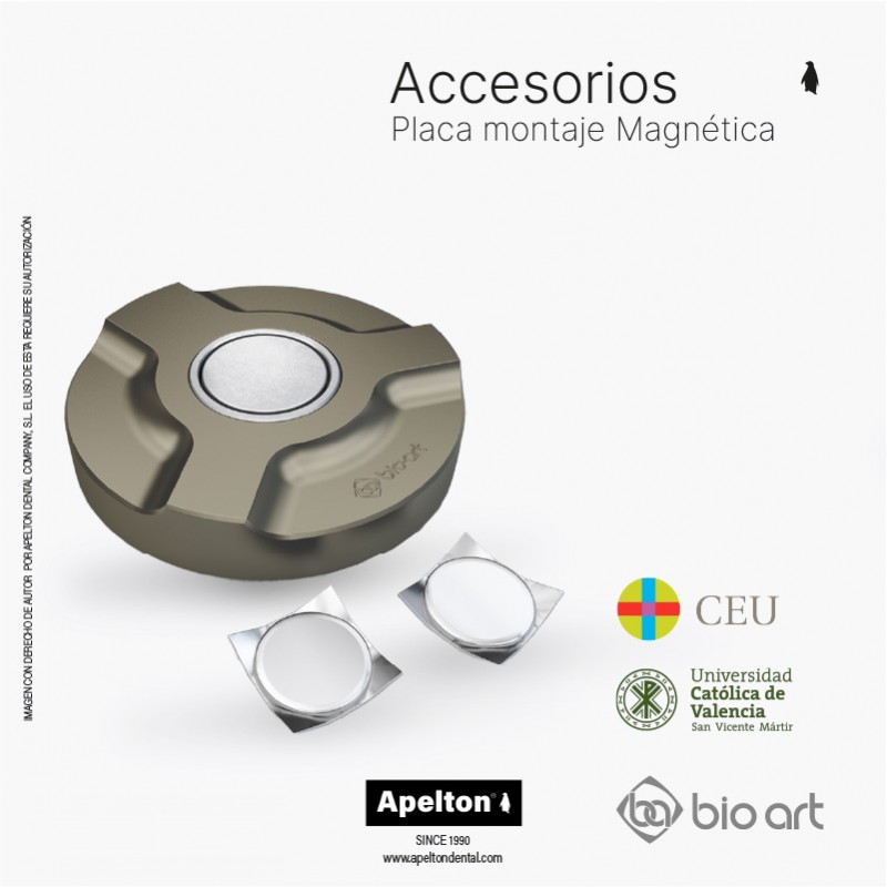 PLACA MONTAJE MAGNÉGTICA BIO ART