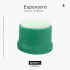 Esponjero Clean Stand verde