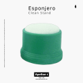 ESPONJERO LIMAS PLÁSTICO VERDE