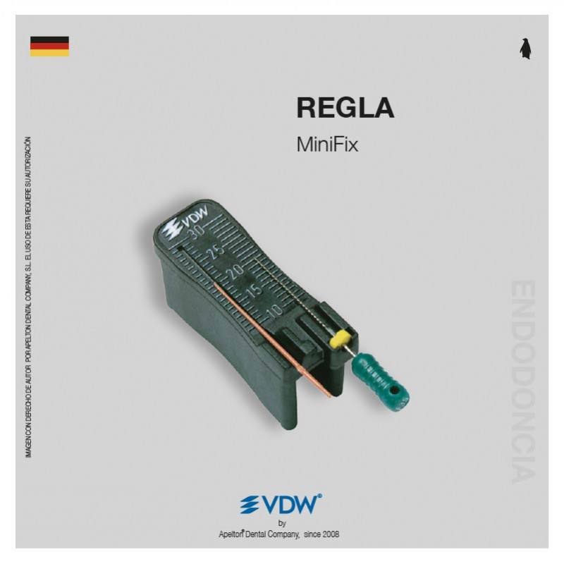 Regla Minifix de VDW-Zipperer endodoncia