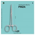 PINZA MOSQUITO SIN DIENTE RECTA MASTER