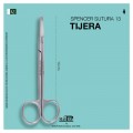 SPENCER SUTURE SCISSORS 12CM MASTER