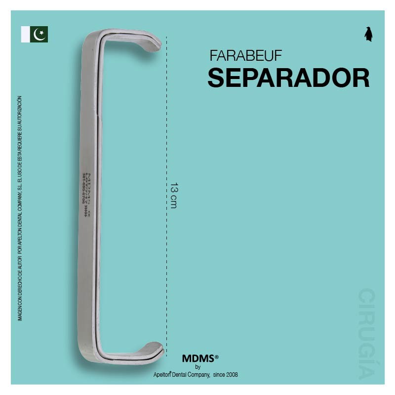 FARABEUF RETRACTOR 13CM MDMS