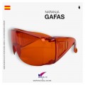 ORANGE PROTECTIVE GLASSES - POLYMERIZATION MEDICALINE