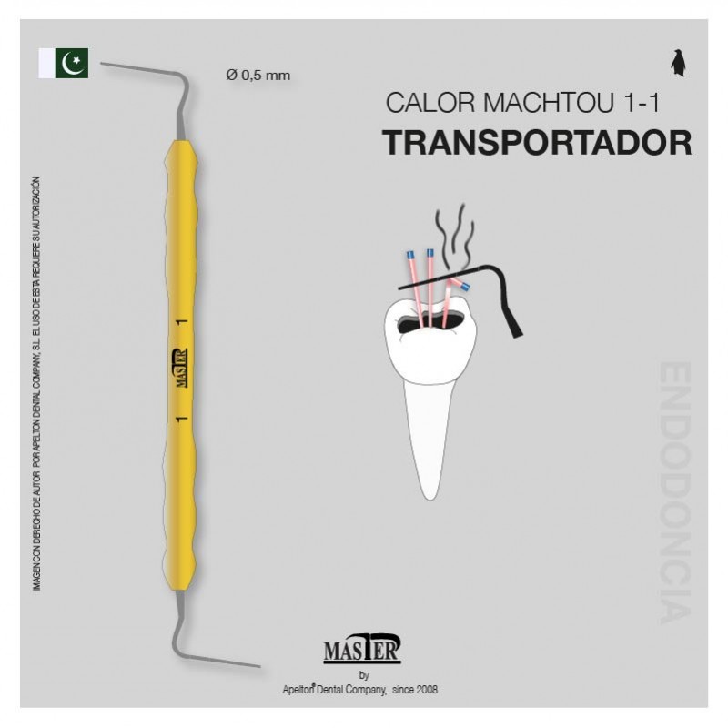 TRANSPORTADOR DE CALOR 1/1 AMARILLO MASTER  SURGICAL