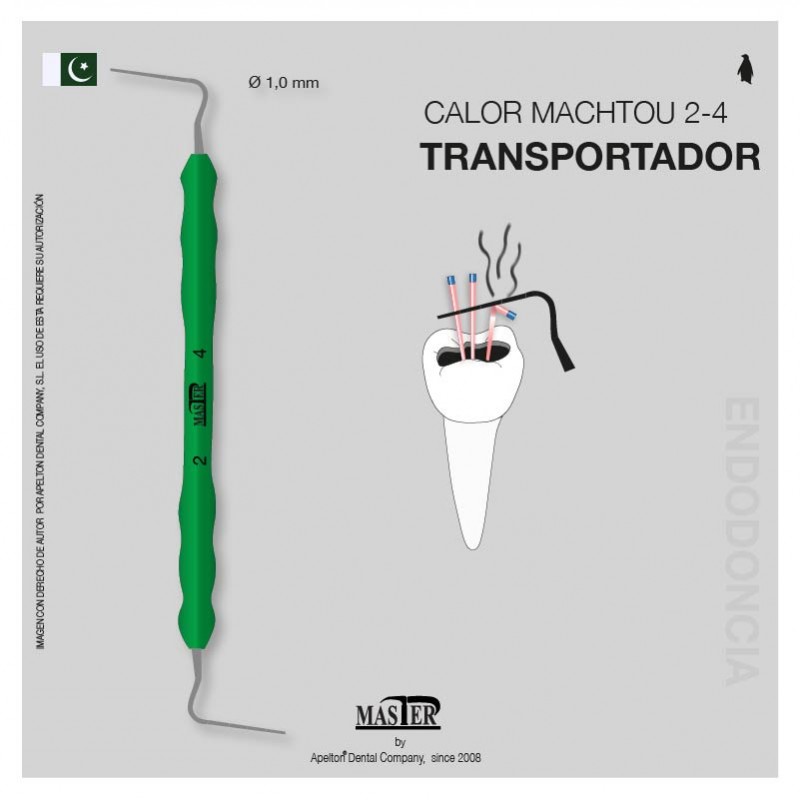 TRANSPORTADOR DE CALOR 2/4 VERDE MASTER SURGICAL
