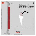 CONDENSADOR GUTTAPERCHA 3-2 ROJO MAILLEFER