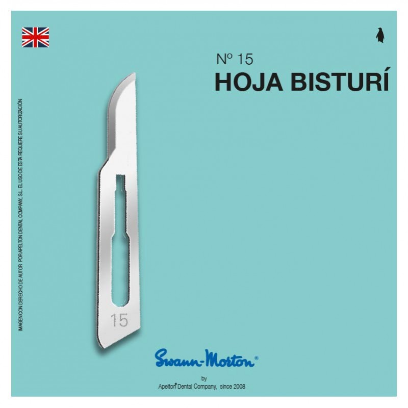 SWANN MORTON SCALPEL BLADES No15 3U