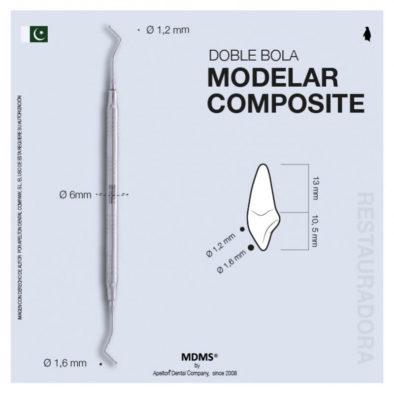 Modelador composite doble bola