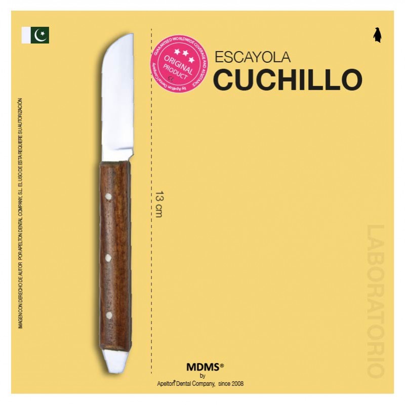 Cuchillo Gritman abre muflas para escayola MDMS