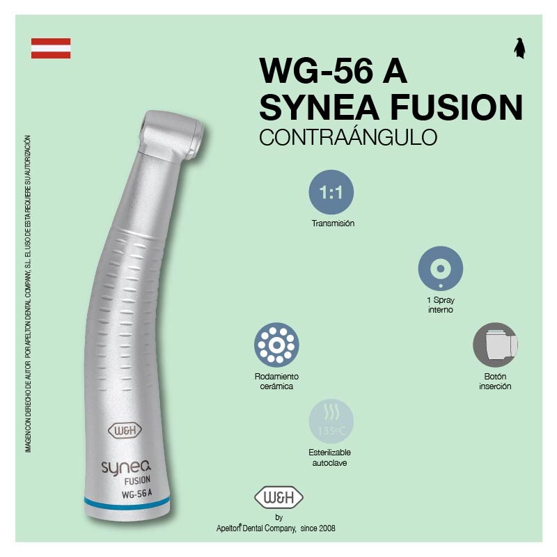 CONTRAÁNGULO WG-56 A SYNEA W&H