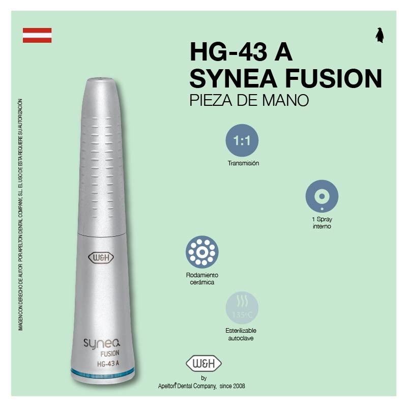 PIEZA MANO HG-43 A SYNEA W&H