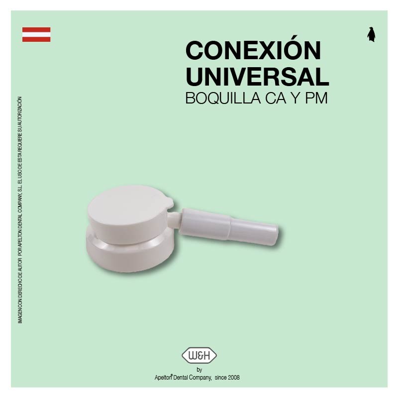 OIL SPRAY CAP WITH NOZZLE FOR STRAIGHT AND CONTRA-ANGLE HANDPIECES W&H